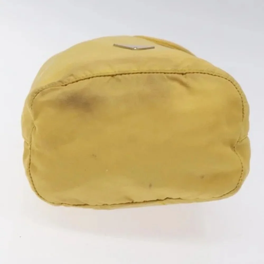 PRADA Pouch Nylon Yellow Auth - Picture 14 of 16